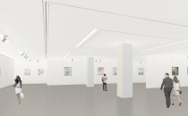 天津美術館展覽廳（一層展廳）設計