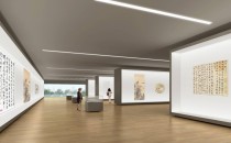天津美術館展覽廳（四層藏品展廳，展柜、櫥窗）